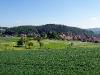 Blick auf den Hainsemannskopf (345m). (© Mike Schwarz)