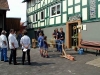Seilerei und „Vom Flachs zum Tuch“ auf Greben (Kespersch) Hof. (© Detlef Battefeld)