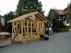 Aktuelle Holzbautechnik bei Knieling. (© Detlef Battefeld)