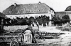 Rittergut mit Gutshof um 1900, Ansicht auf den Gutshof Richtung Nord-West. (© Stadt Frankenberg Eder)